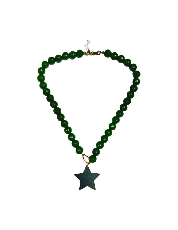 COLLAR ABALORIOS CON ESTRELLA